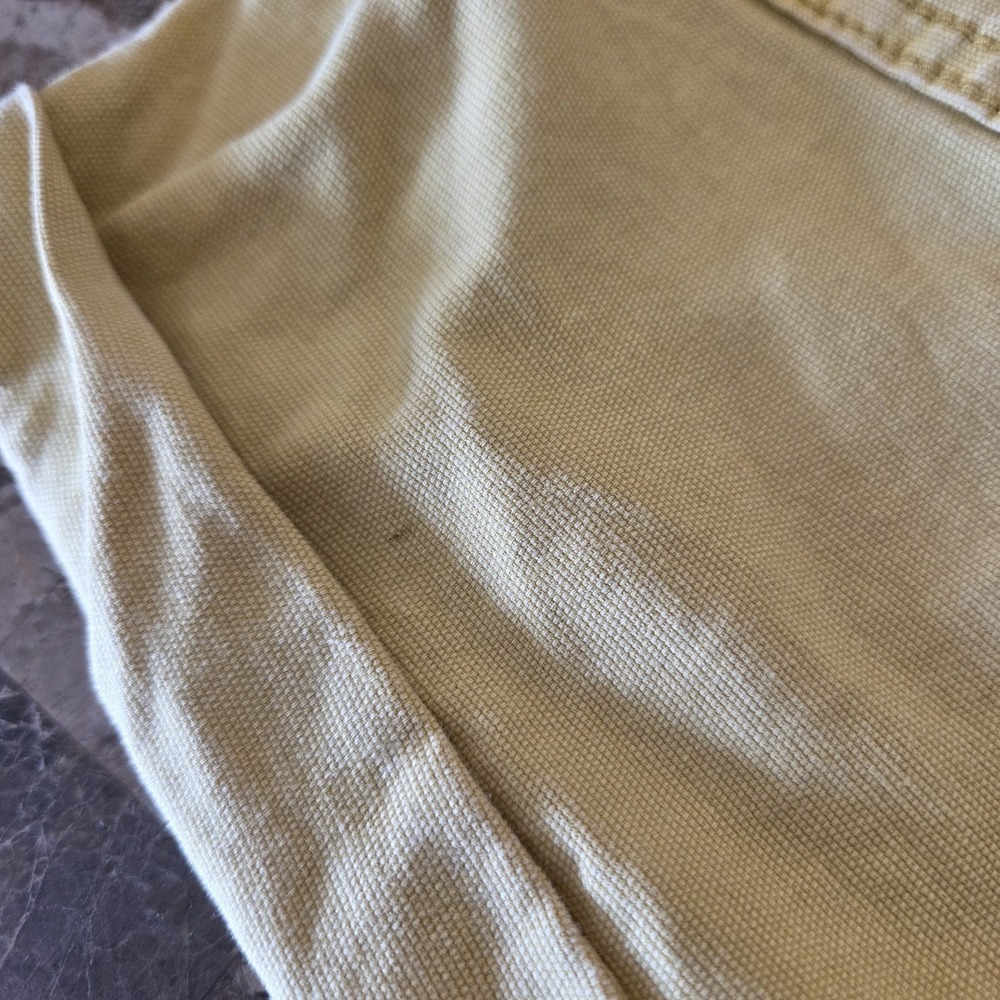 Pilcro sz 26 The Wanderer shorts yellow button‎ fly cargo cuffed summer casual - Picture 15 of 15